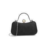 Bright Shaping Dinner Bag Trendy Western Handbag Exquisite Shoulder Messenger Bag